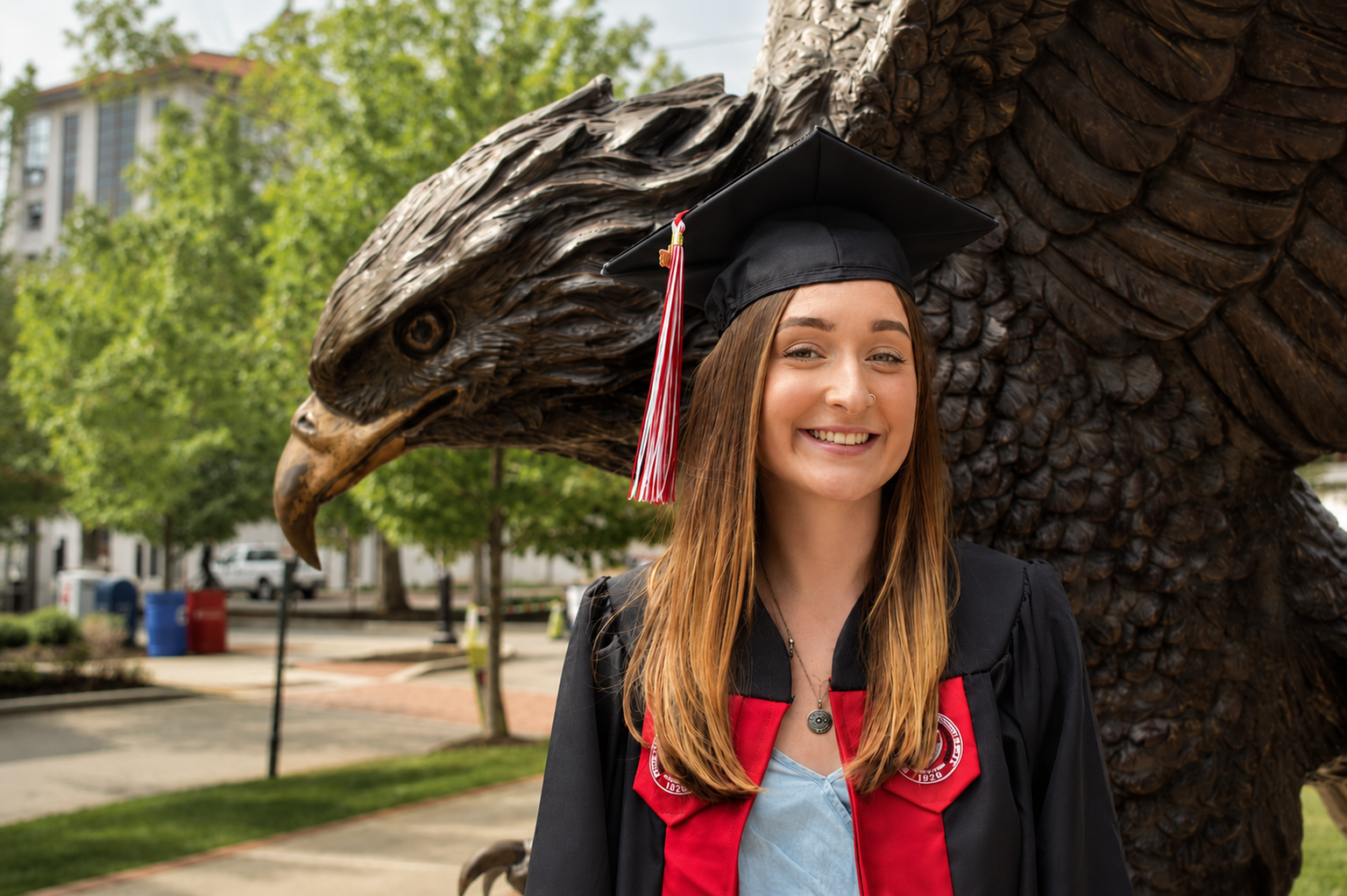 Graduation portrait